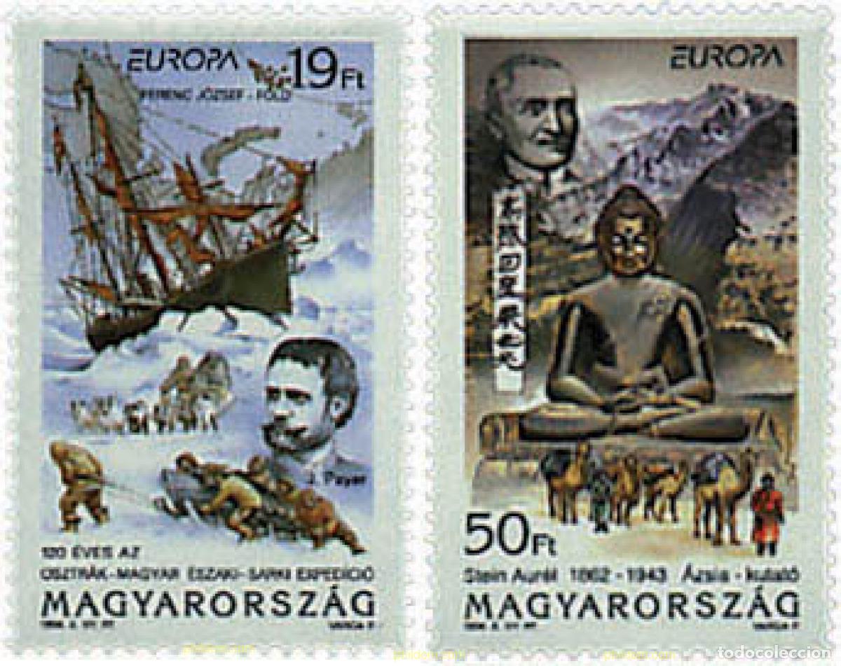 Sellos: 62922 MNH HUNGRIA 1994 EUROPA CEPT. GRANDES DESCUBRIMIENTOS