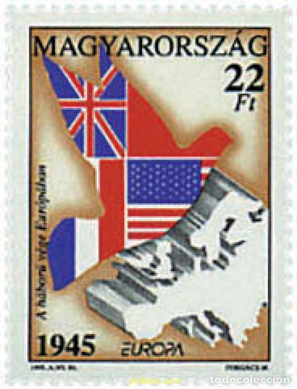Sellos: 62965 MNH HUNGRIA 1995 EUROPA CEPT. PAZ Y LIBERTAD