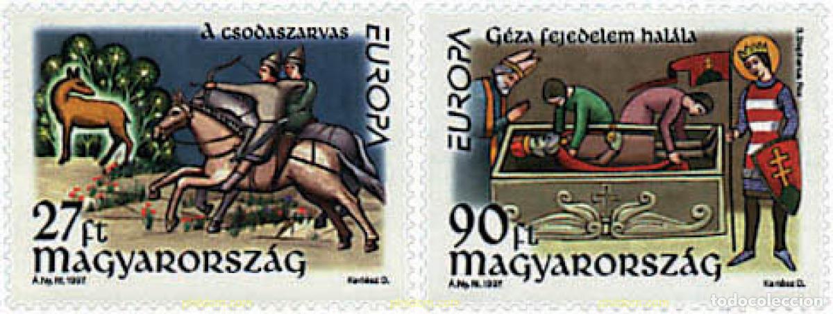Sellos: 63066 MNH HUNGRIA 1997 EUROPA CEPT. CUENTOS Y LEYENDAS
