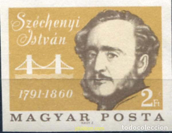 Timbres: 16891 MNH HUNGRIA 1966 150 ANIVERSARIO DEL NACIMIENTO DE ISTVAN SZECHENYI