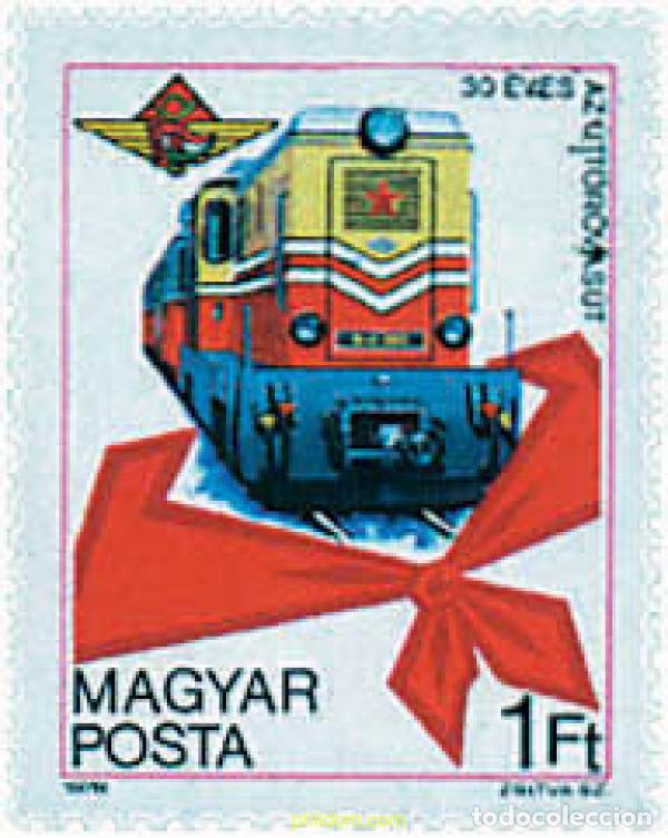 Timbres: 55201 MNH HUNGRIA 1978 30 ANIVERSARIO DEL FERROCARRIL DE LOS PIONEROS