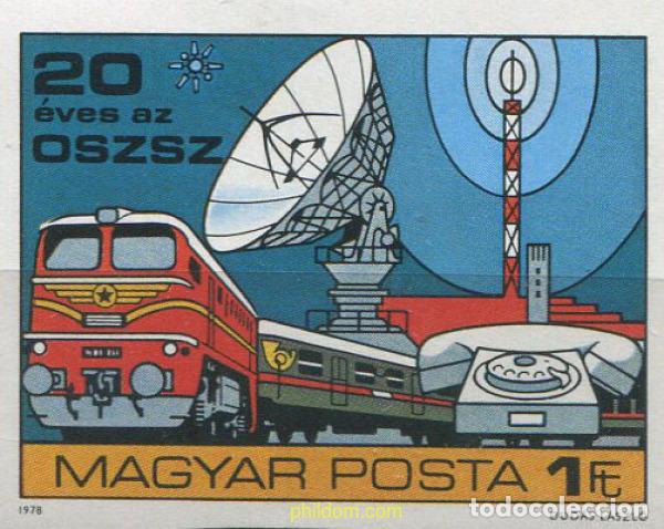 Timbres: 19648 MNH HUNGRIA 1978 CONGRESO DE MINISTROS DE PTT