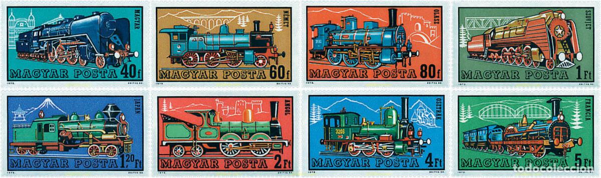 Briefmarken: 55188 MNH HUNGRIA 1972 LOCOMOTORAS