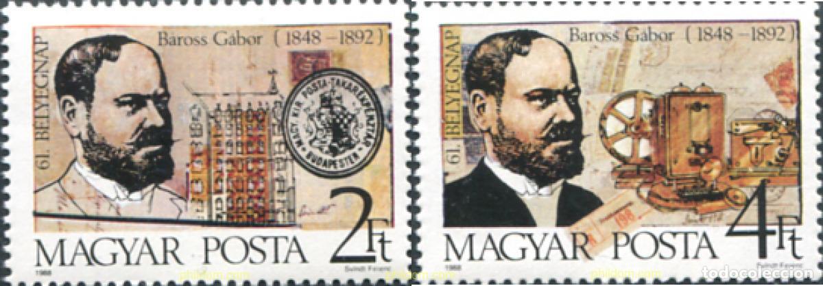Timbres: 55219 MNH HUNGRIA 1988 DIA DEL SELLO