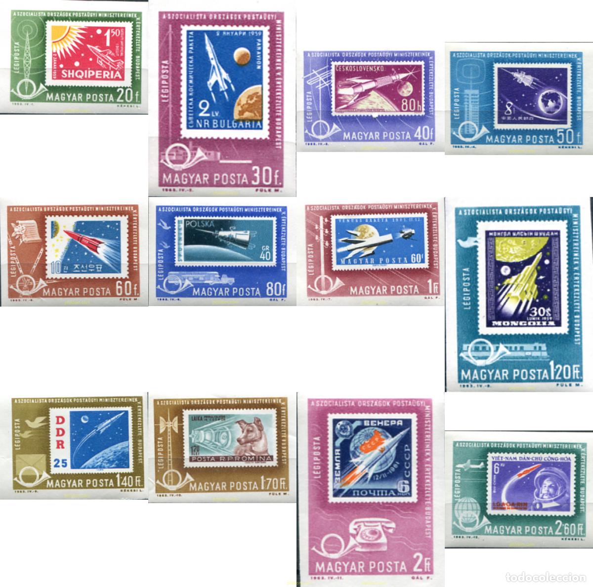 Sellos: 18729 MNH HUNGRIA 1963 CONFERENCIA DE MINISTROS DE PTT EN BUDAPEST