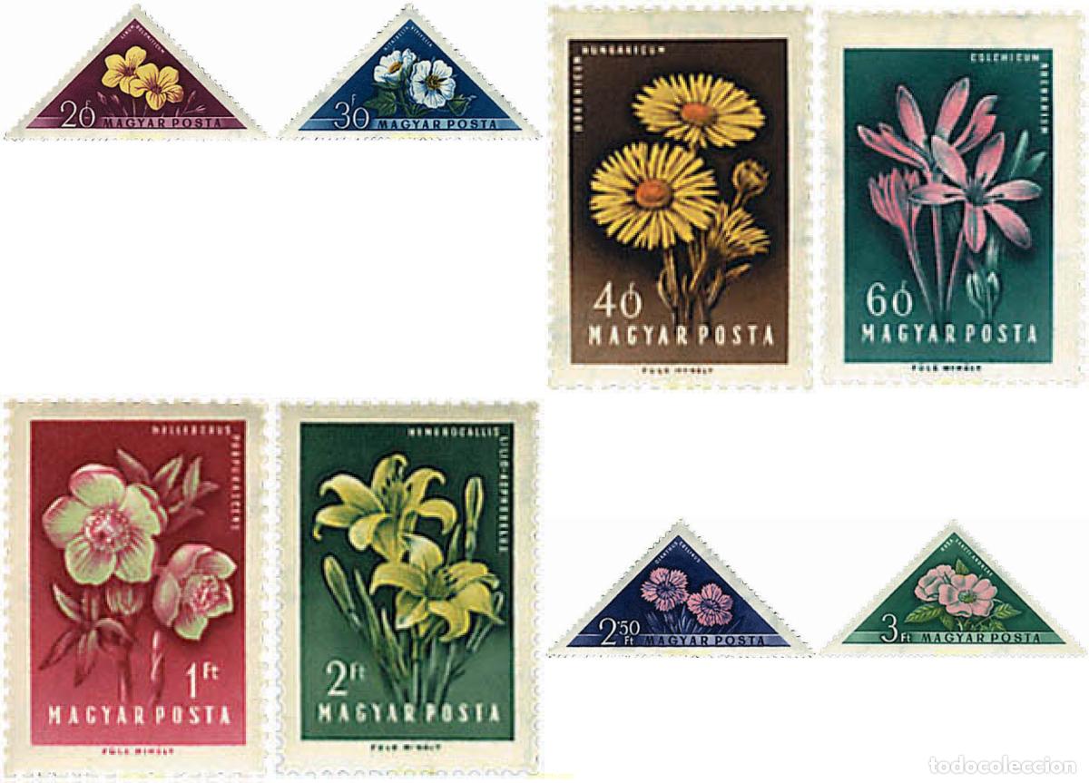 Timbres: 89683 MNH HUNGRIA 1958 FLORES