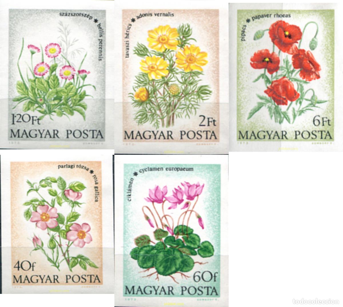 Stamps: 15593 MNH HUNGRIA 1973 FLORES