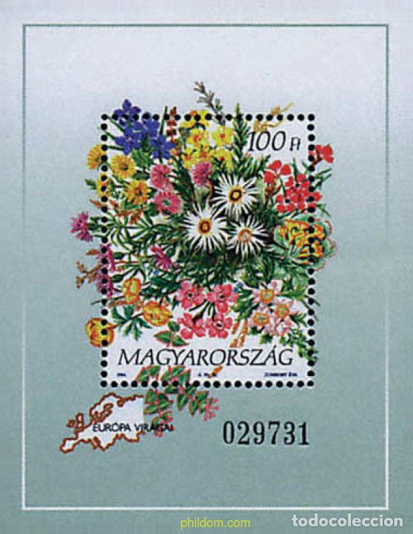 Stamps: 89654 MNH HUNGRIA 1994 FLORES EUROPEAS
