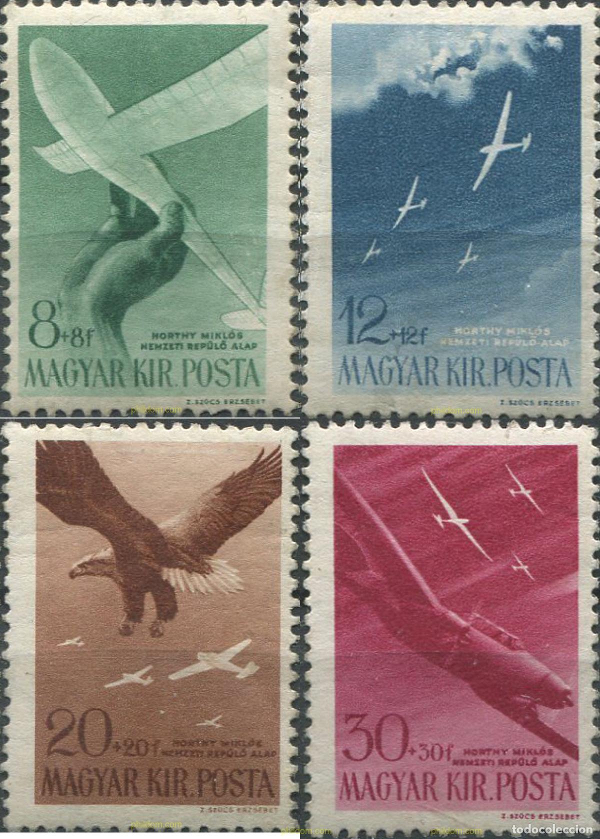 Briefmarken: 63890 MNH HUNGRIA 1943 PARA LA FUNDACION AEREA HORTHY