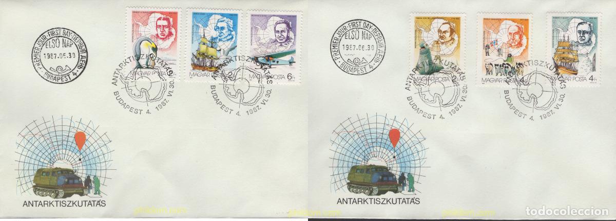 Stamps: 396615 MNH HUNGRIA 1987 75 ANIVERSARIO DE LA EXPLORACION DE LA ANTARTIDA