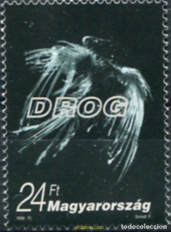 Sellos: 64354 MNH HUNGRIA 1996 DIA INTERNACIONAL CONTRA LAS DROGAS