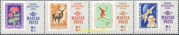 Sellos: 109655 MNH HUNGRIA 1965 DIA DEL SELLO