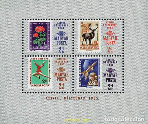Sellos: 89618 MNH HUNGRIA 1965 DIA DEL SELLO