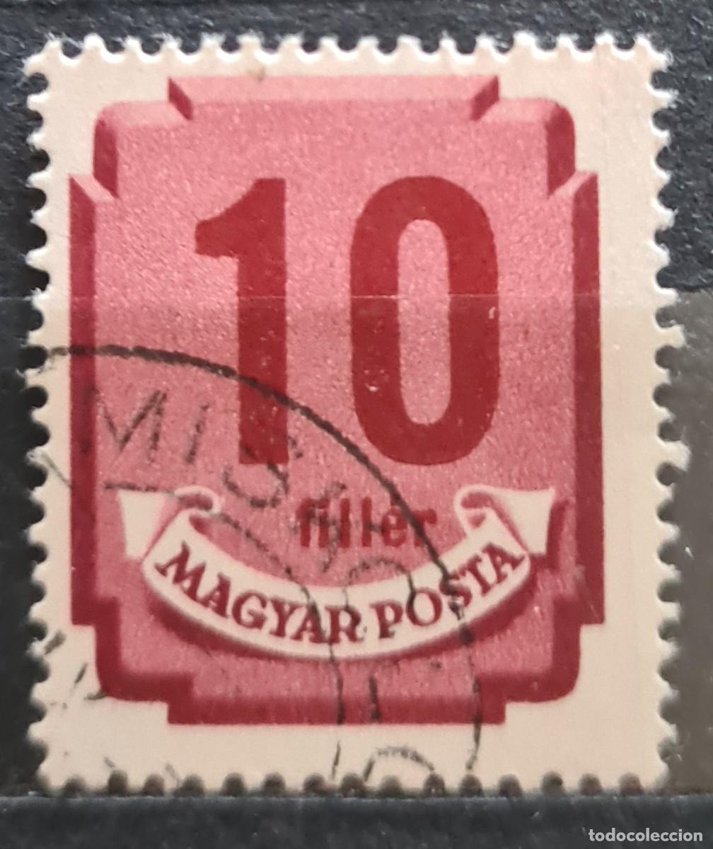Stamps: Sello tasa usado de Hungr&iacute;a 1946-50