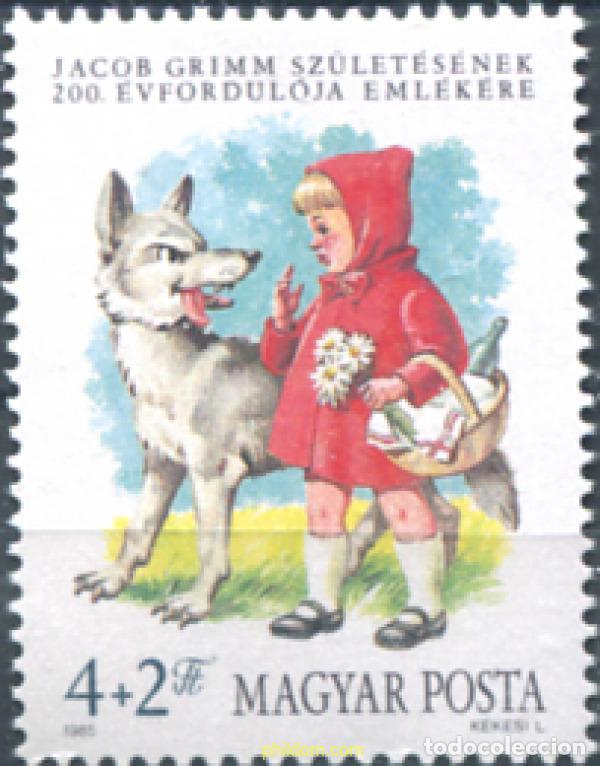Sellos: 64200 MNH HUNGRIA 1985 200 ANIVERSARIO DEL NACIMIENTO DE JACOB GRIMM