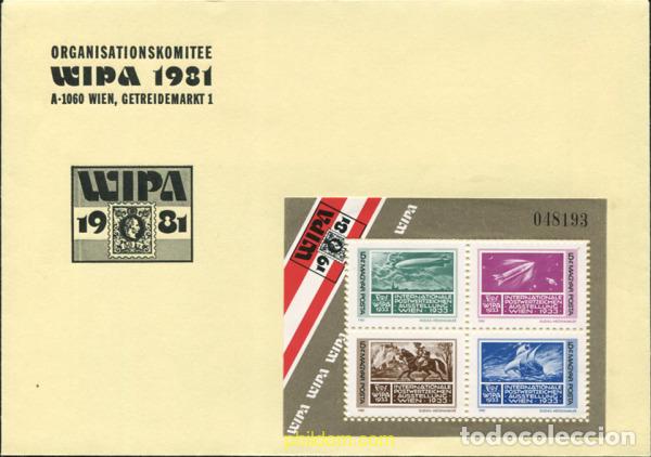 Sellos: 634288 MNH HUNGRIA 1981 WIPA 81. EXPOSICION INERNACIONAL DE FILATELIA.