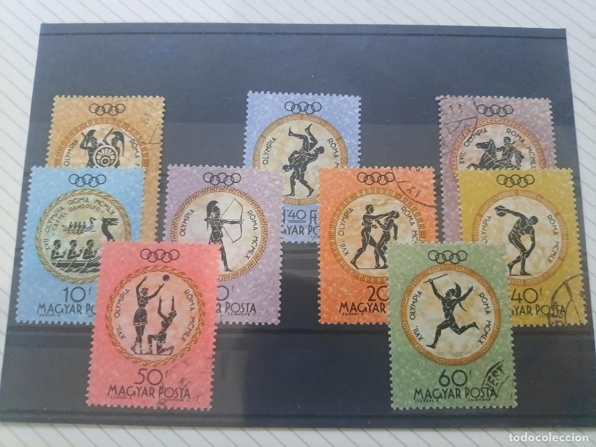 Sellos: Hungr&iacute;a. Lote de sellos