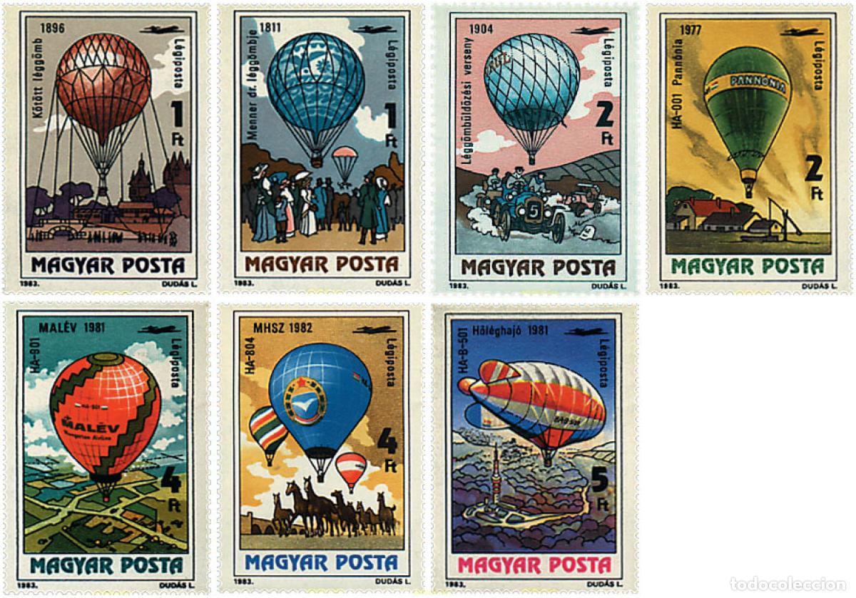 Sellos: 64193 MNH HUNGRIA 1983 2 CENTENARIO DEL GLOBO