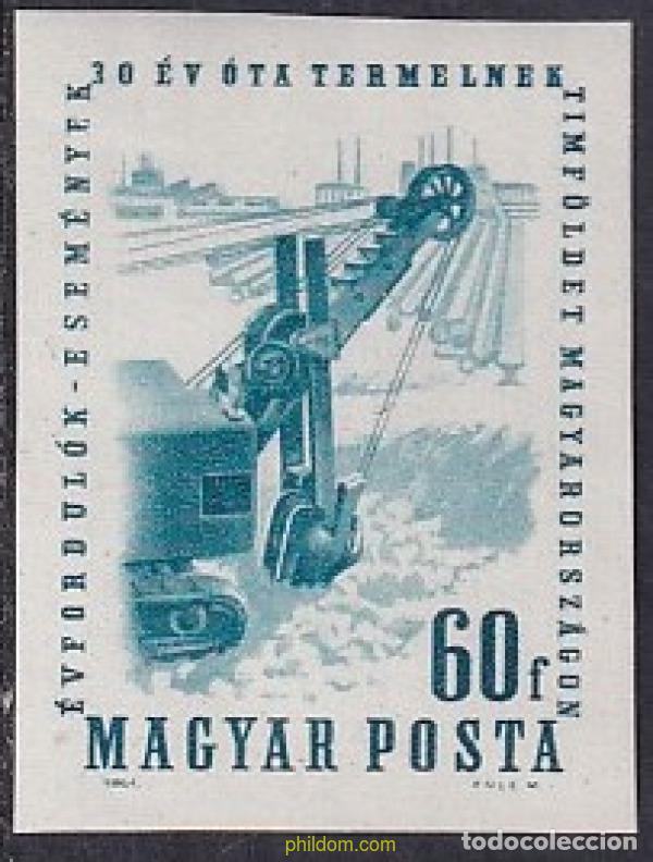 Timbres: 19629 MNH HUNGRIA 1964 30 ANIVERSARIO DE LA PRODUCCION NACIONAL DE ALUMINIO