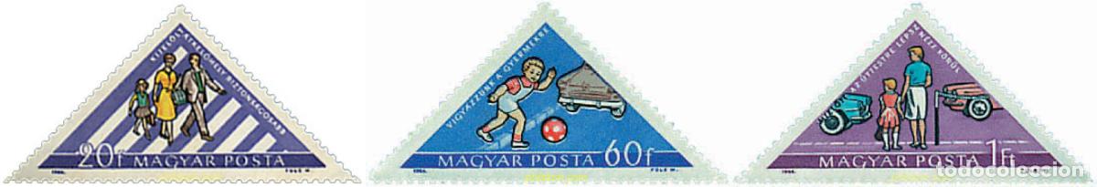 Selos: 42029 MNH HUNGRIA 1964 SEGURIDAD VIAL