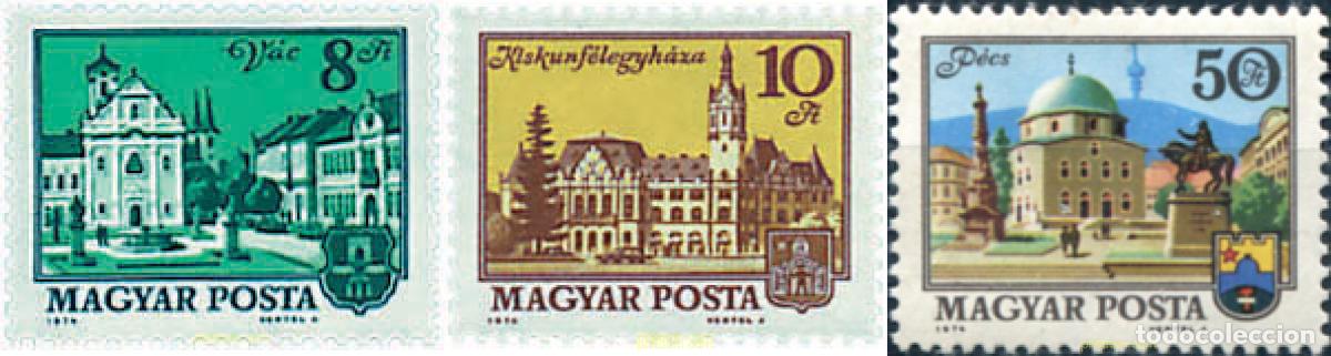 Selos: 42040 MNH HUNGRIA 1974 SERIE BASICA