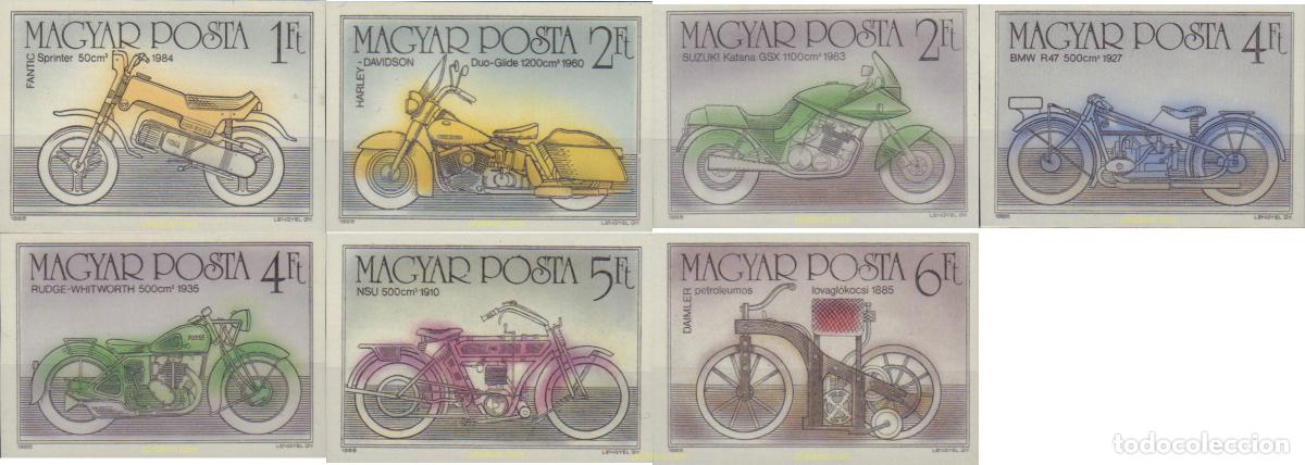 Timbres: 19654 MNH HUNGRIA 1985 CENTENARIO DE LA MOTOCICLETA