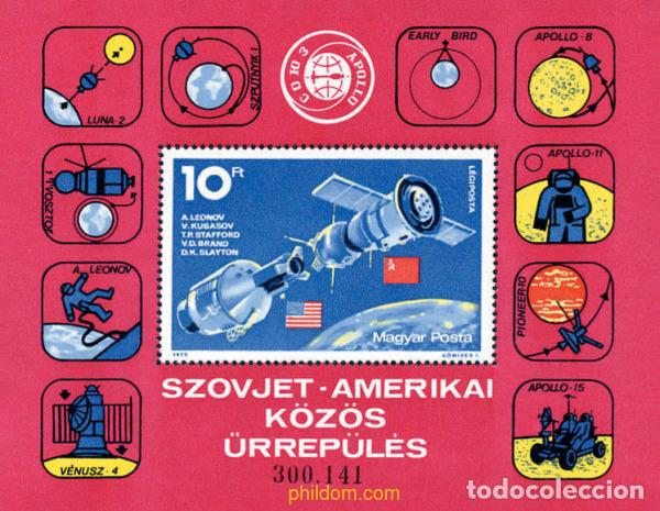 Sellos: 42075 MNH HUNGRIA 1975 MISION APOLLO-SOYOUZ