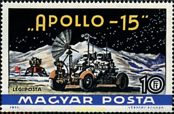 Sellos: 110862 MNH HUNGRIA 1972 APOLLO XV