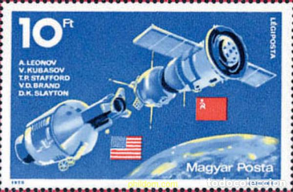 Sellos: 114758 MNH HUNGRIA 1975 MISION APOLLO-SOYOUZ