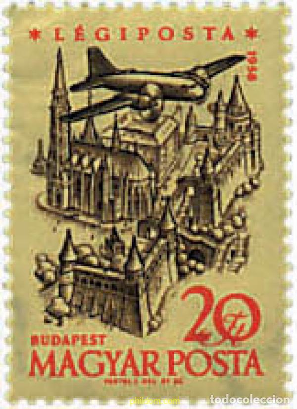 Sellos: 325320 MNH HUNGRIA 1958 AVIONES Y PUEBLOS DE HUNGRIA