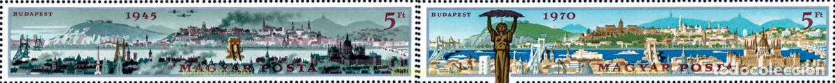 Selos: 110842 MNH HUNGRIA 1970 25 ANIVERSARIO DE LA LIBERACION DE BUDAPEST