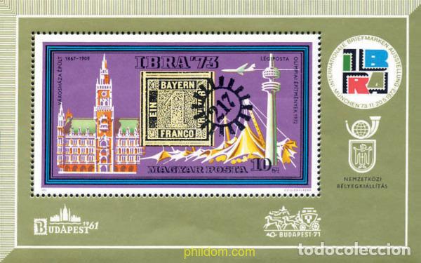 Selos: 677816 MNH HUNGRIA 1973 IBRA 73. EXPOSICION FILATELICA INTERNACIONAL