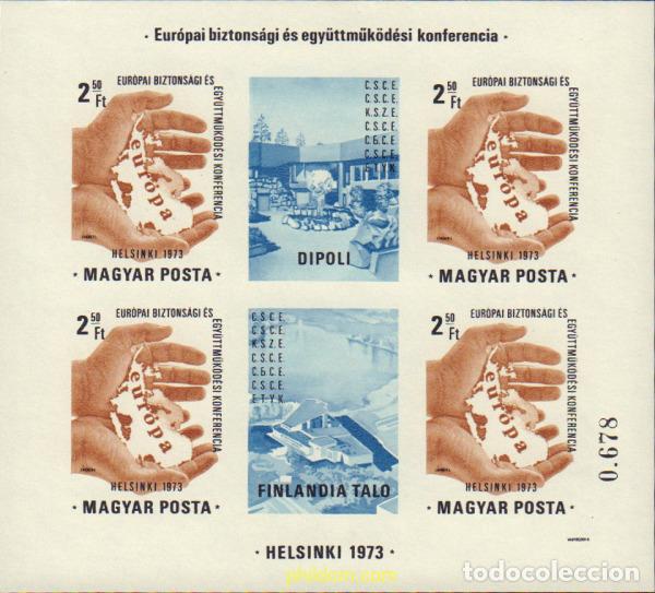 Selos: 17683 MNH HUNGRIA 1973 CONFERENCIA DE HELSINKI