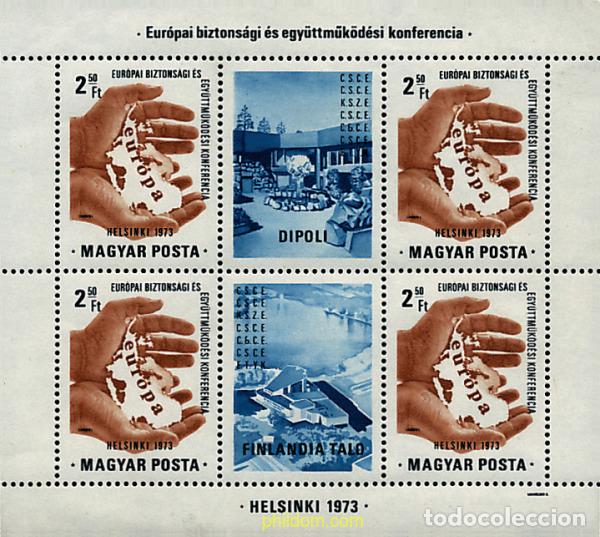 Selos: 55190 MNH HUNGRIA 1973 CONFERENCIA DE HELSINKI