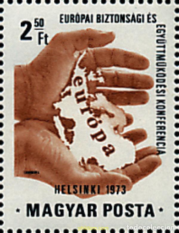 Selos: 114713 MNH HUNGRIA 1973 CONFERENCIA DE HELSINKI