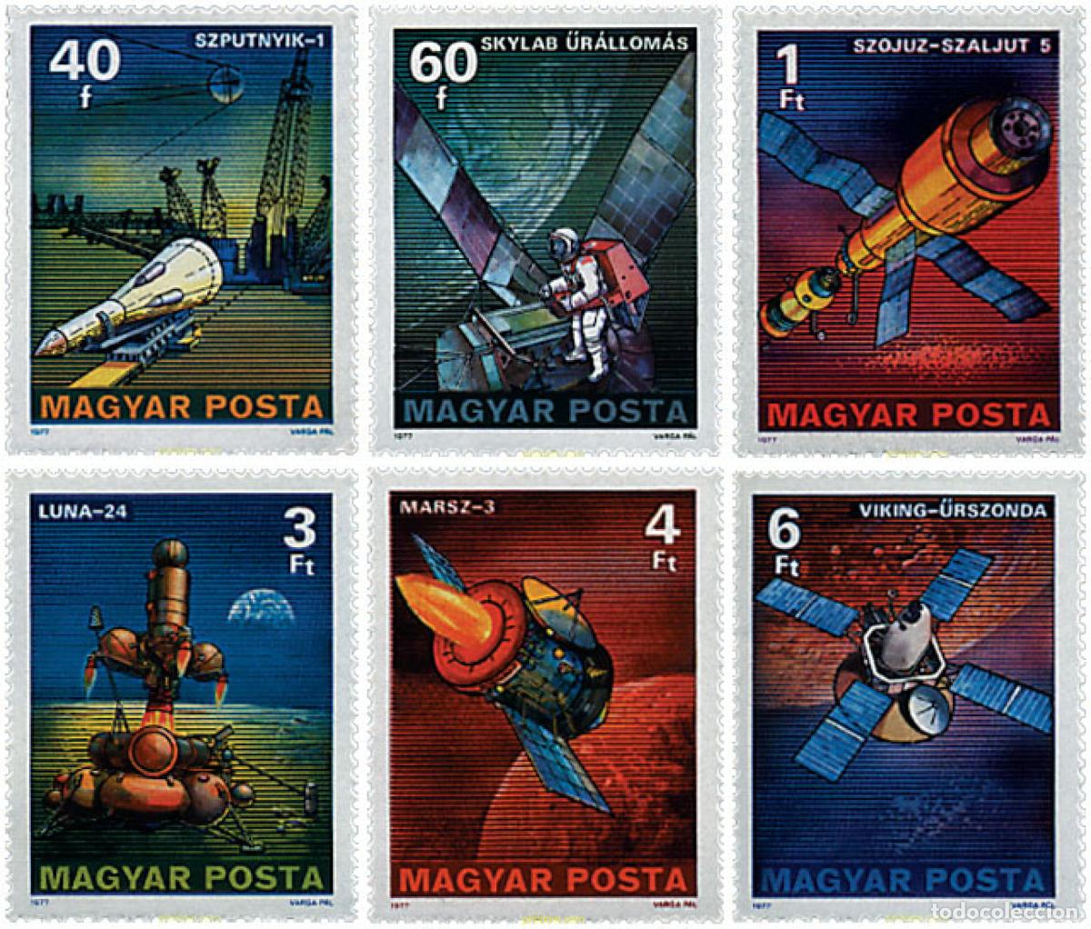 Selos: 55198 MNH HUNGRIA 1977 EXPLORACIONES ESPACIALES