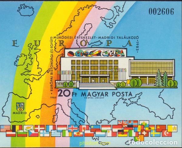 Sellos: 325756 MNH HUNGRIA 1983 CONFERENCIA SOBRE SEGURIDAD EN EUROPA