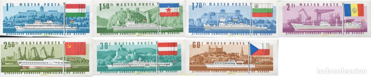 Sellos: 17681 MNH HUNGRIA 1967 25 SESION DE LA COMISION DEL DANUBIO
