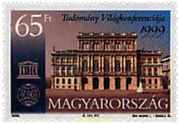 Sellos: 55651 MNH HUNGRIA 1999 CONFERENCIA MUNDIAL SOBRE LA CIENCIA