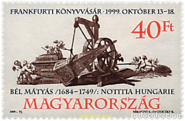 Sellos: 55656 MNH HUNGRIA 1999 FERIA DE FRANKFURT