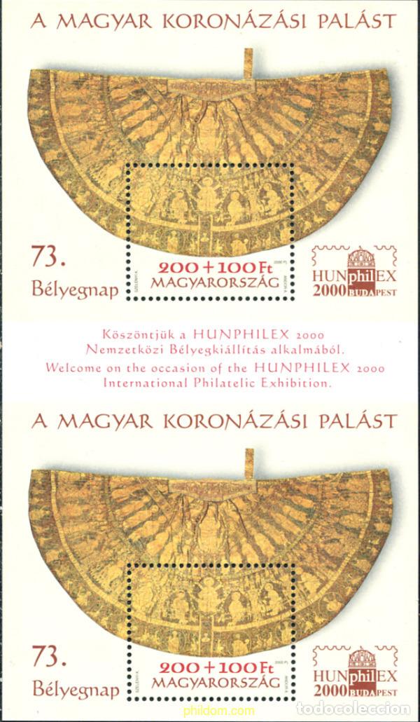 Sellos: 313664 MNH HUNGRIA 2000 HUNPHILEX 2000. EXPOSICION FILATELICA INTERNACIONAL