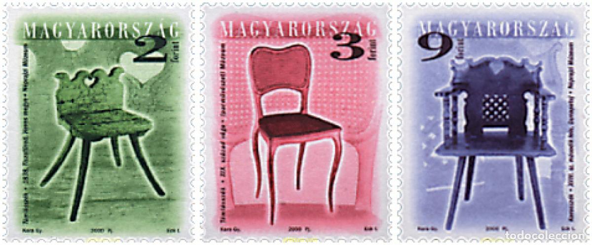 Sellos: 688694 MNH HUNGRIA 2000 MOTIVOS VARIOS. SILLAS Y SILLONES