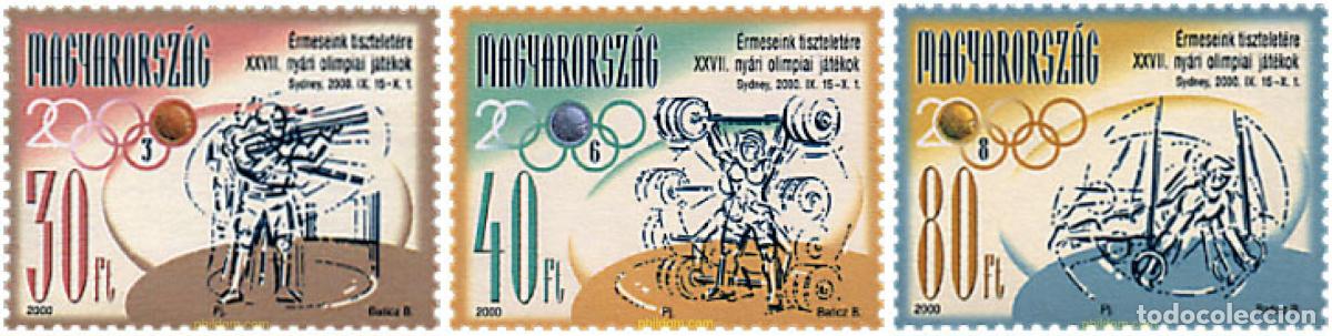 Sellos: 66476 MNH HUNGRIA 2000 27 JUEGOS OLIMPICOS VERANO SYDNEY 2000