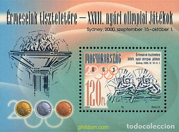 Sellos: 66477 MNH HUNGRIA 2000 27 JUEGOS OLIMPICOS VERANO SYDNEY 2000
