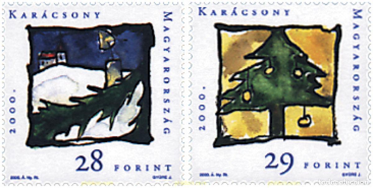 Sellos: 66475 MNH HUNGRIA 2000 NAVIDAD - Foto 1