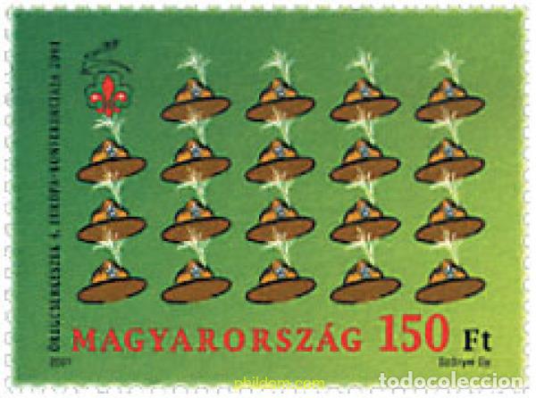 Sellos: 78215 MNH HUNGRIA 2001 4 CONFERENCIA EUROPEA DE ESCULTISMO
