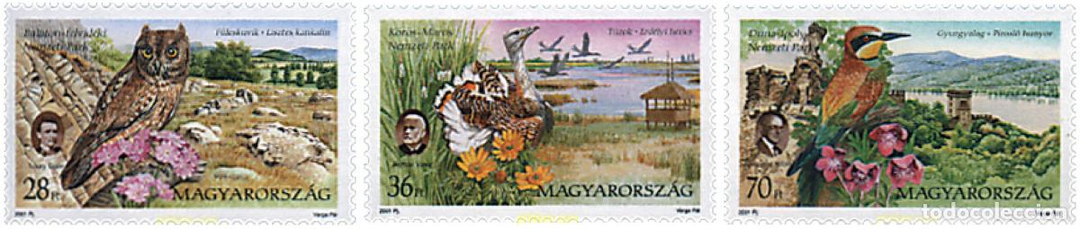 Sellos: 78207 MNH HUNGRIA 2001 PARQUES NACIONALES