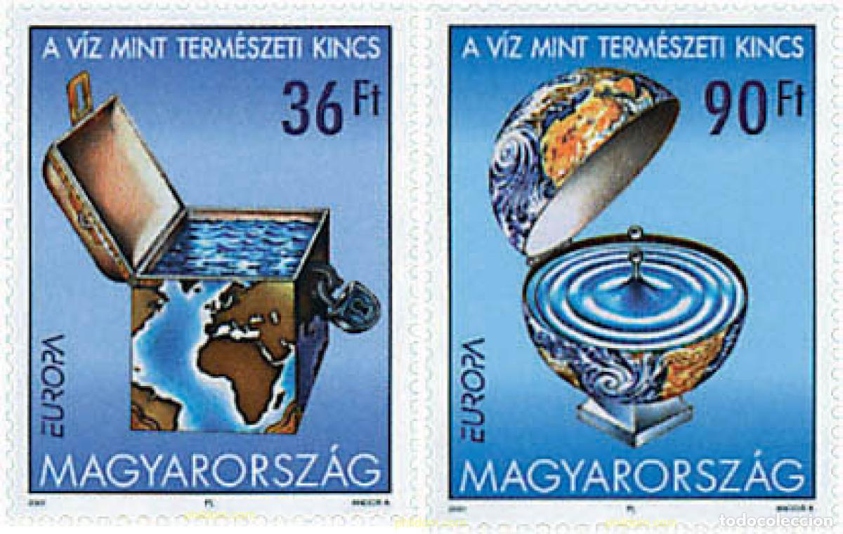 Sellos: 79251 MNH HUNGRIA 2001 EUROPA CEPT. CONSTRUCCION EUROPEA