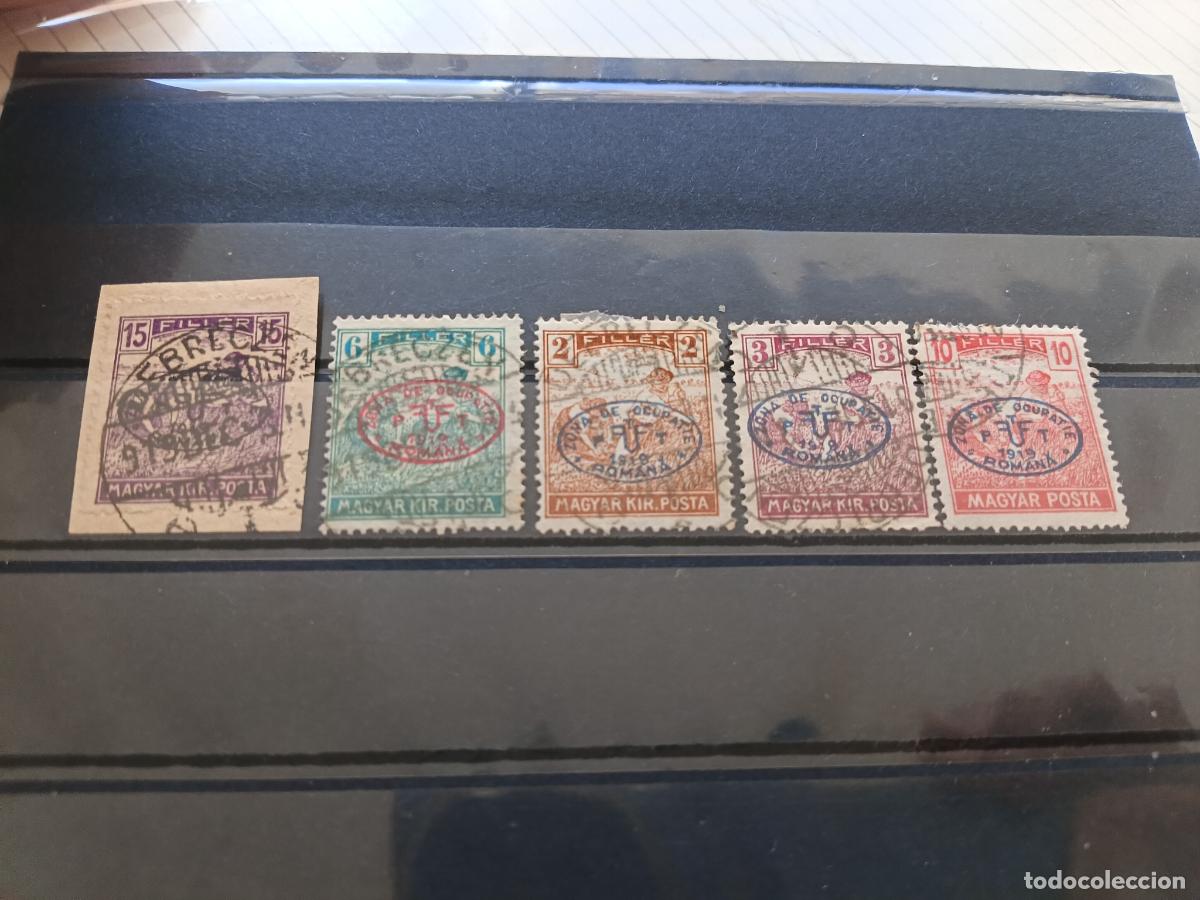 Sellos: HUNGR&Iacute;A 1919 - OCUPACI&Oacute;N DE RUMAN&Iacute;A