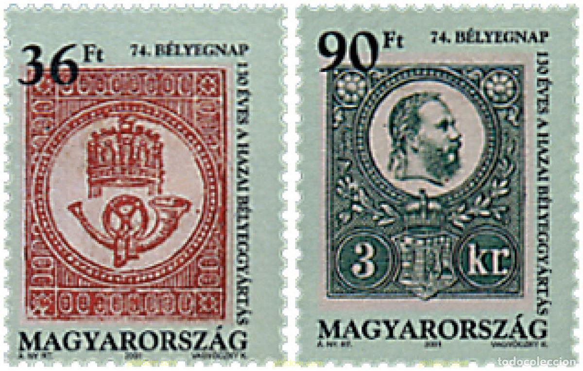 Sellos: 78213 MNH HUNGRIA 2001 DIA DEL SELLO